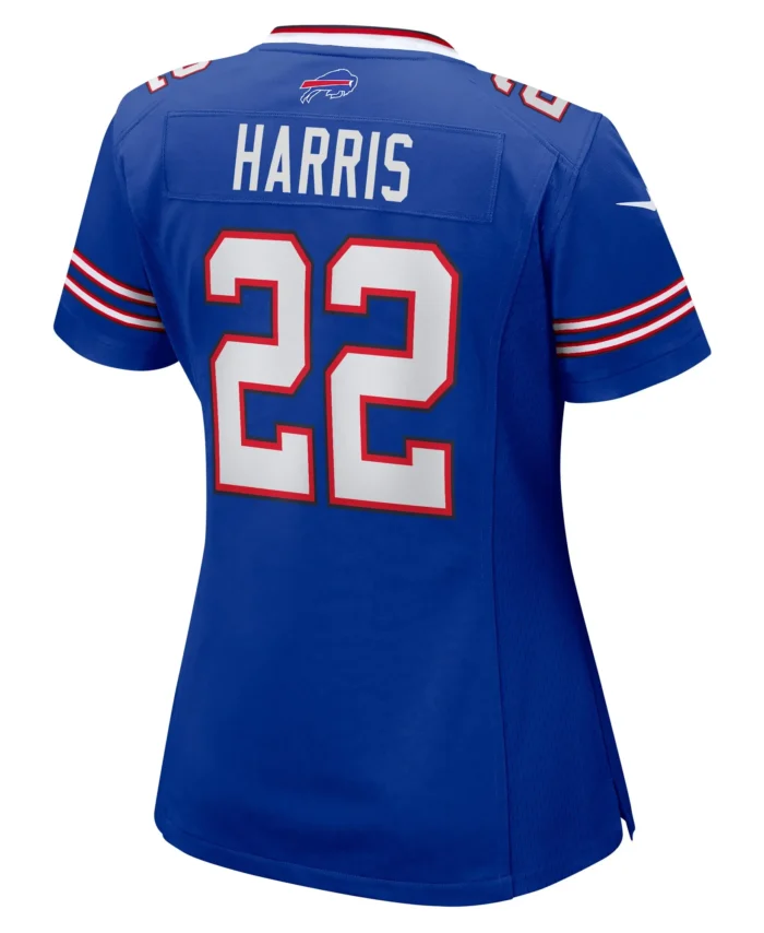 Damien Harris Buffalo Bills Women's Game Player Jersey - Royal