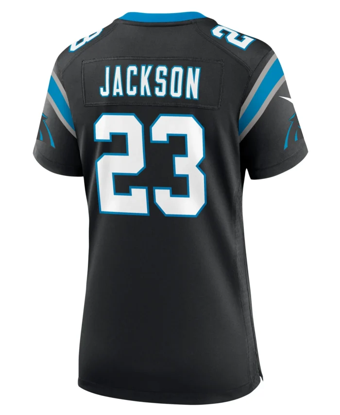 Dane Jackson Carolina Panthers Women's  Game Jersey -  Black