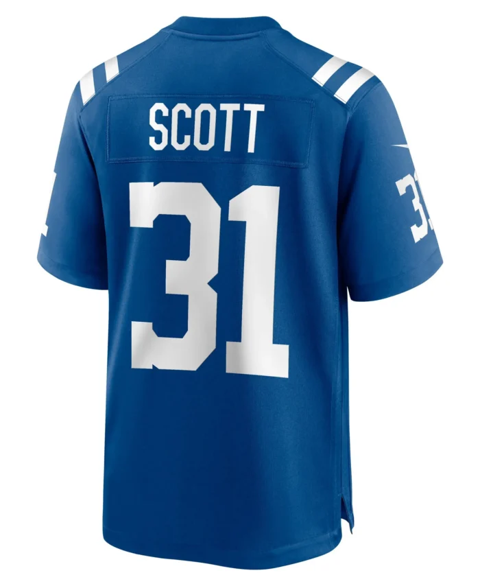 Daniel Scott Indianapolis Colts  Game Jersey -  Royal