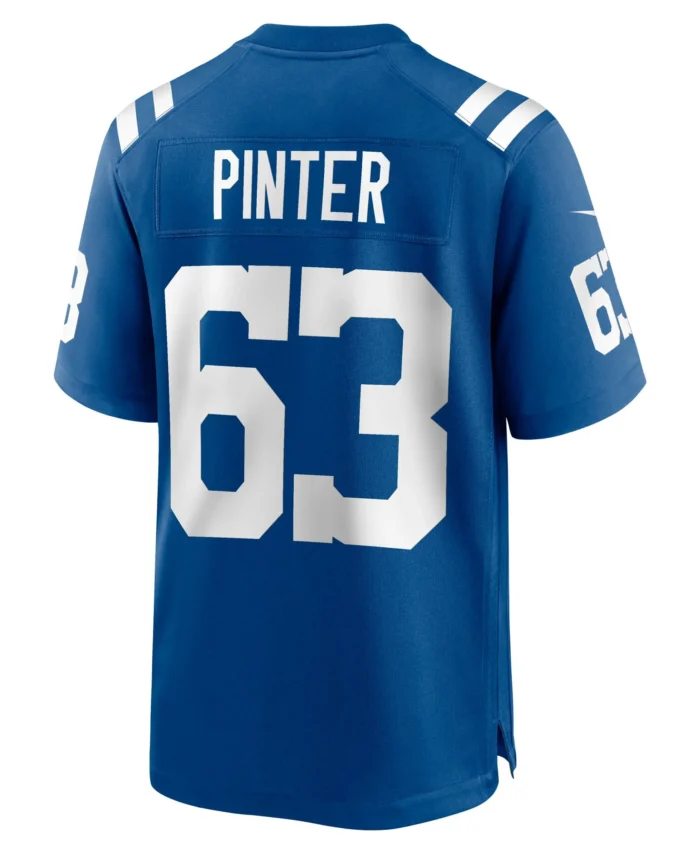 Danny Pinter Indianapolis Colts  Game Jersey -  Royal