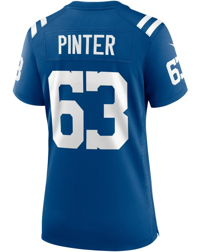 Danny Pinter Indianapolis Colts Women's Game Jersey - Royal