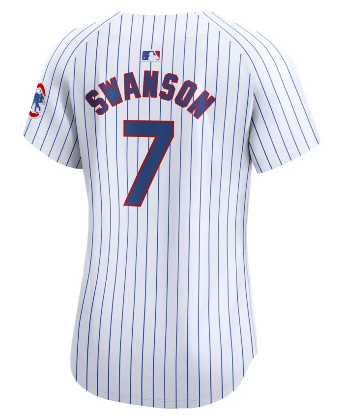 Dansby Swanson Chicago Cubs Women Home Limited Player Jersey - White