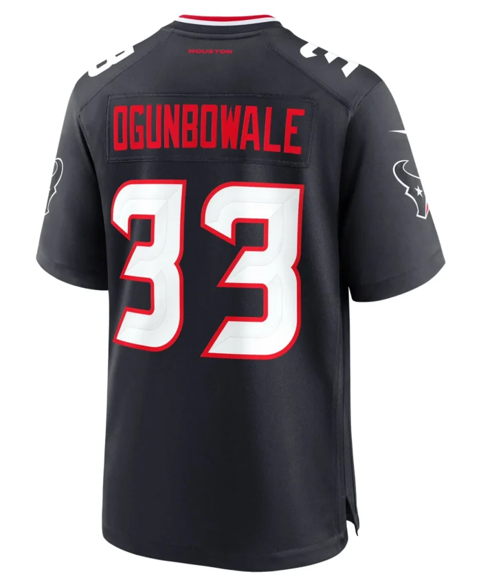 Dare Ogunbowale Houston Texans Team Game Jersey -  Navy