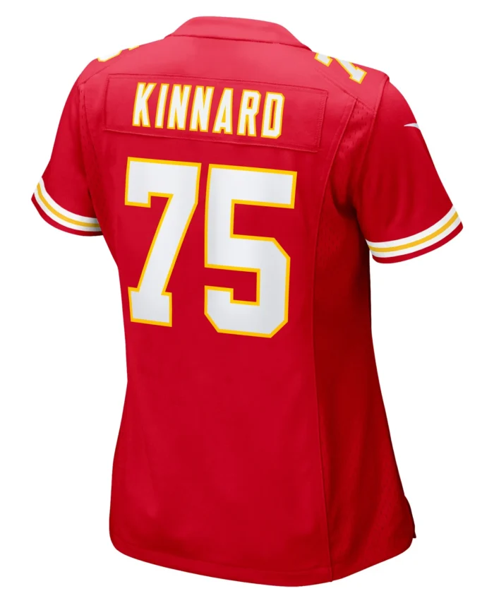 Darian Kinnard Kansas City Chiefs Women's Game Player Jersey - Red