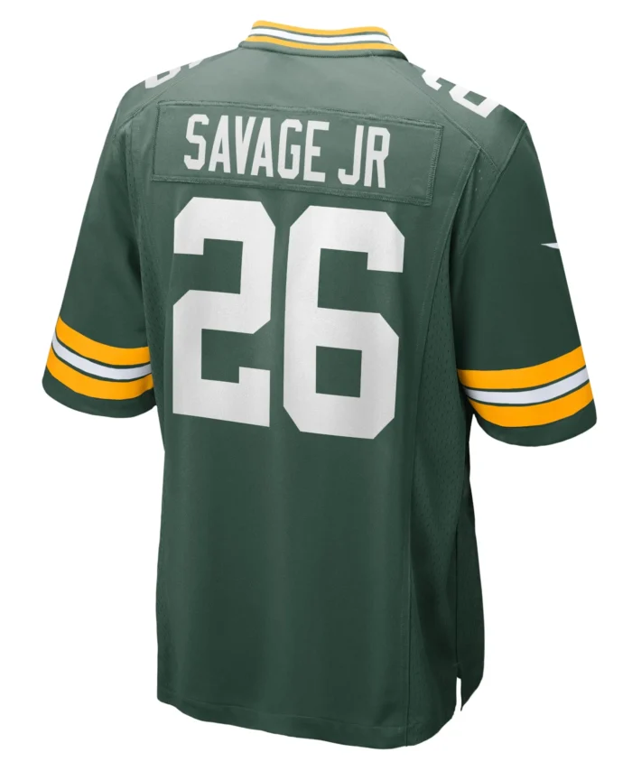 Darnell Savage Jr. Green Bay Packers Game Team Jersey - Green