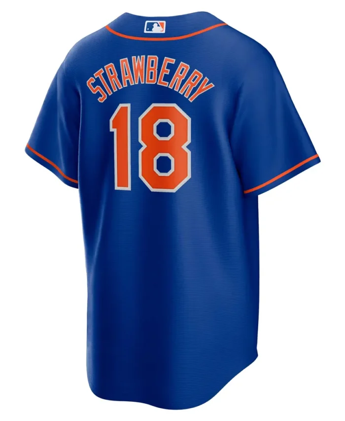 Darryl Strawberry New York Mets Alternate Replica Player Jersey - Royal