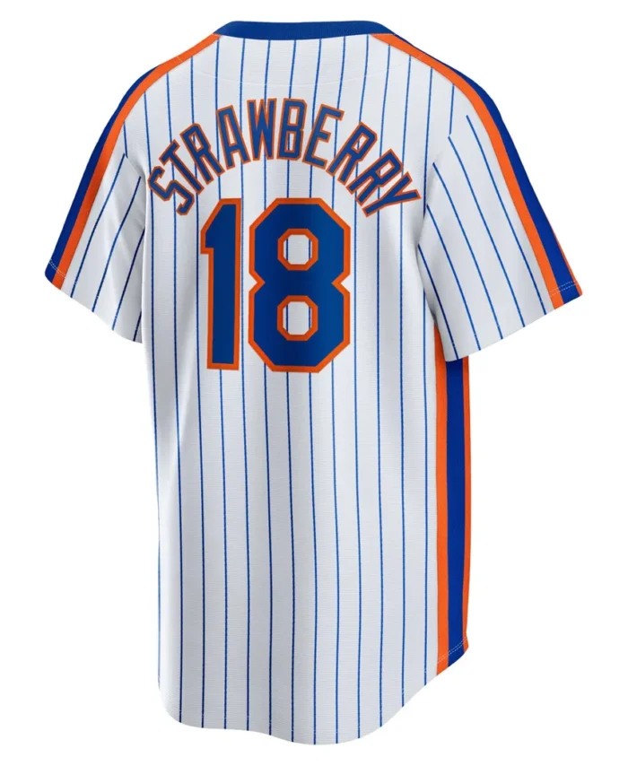 Darryl Strawberry New York Mets Home Cooperstown Collection Player Jersey - White