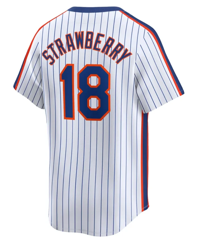 Darryl Strawberry New York Mets Throwback Cooperstown Limited Jersey - Navy
