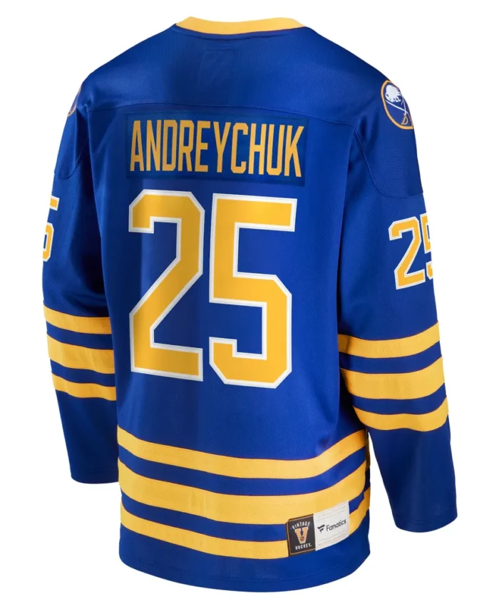 Dave Andreychuk Buffalo Sabres Fanatics Breakaway Retired Player Jersey - Royal