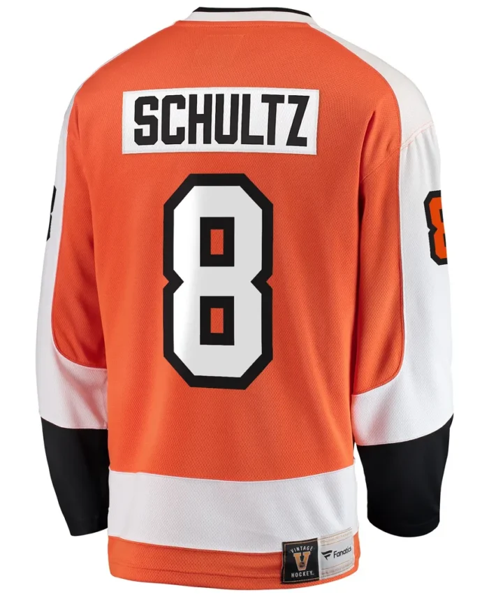 Dave Schultz Philadelphia Flyers Fanatics Premier Breakaway Retired Player Jersey - Orange