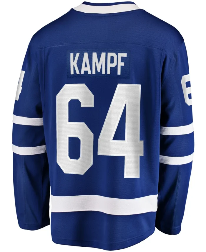 David Kampf Toronto Maple Leafs Fanatics Home Premier Breakaway Player Jersey - Blue