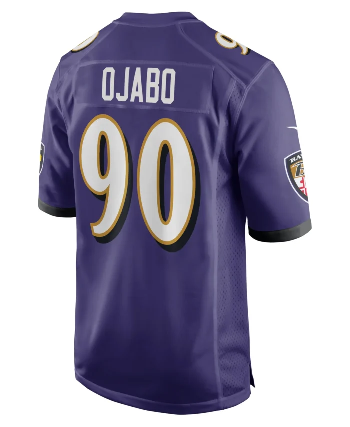 David Ojabo Baltimore Ravens Player Game Jersey - Purple