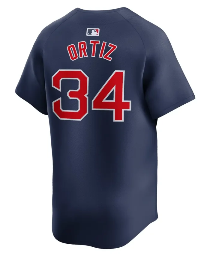 David Ortiz Boston Red Sox Alternate Limited Retired Player Jersey?- Navy