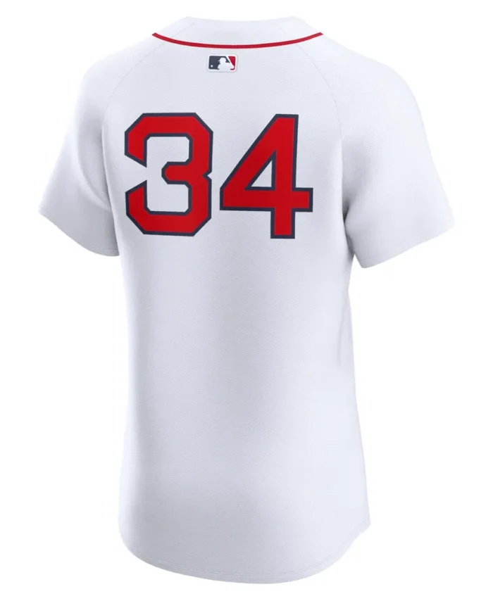 David Ortiz Boston Red Sox Home Elite Jersey - White