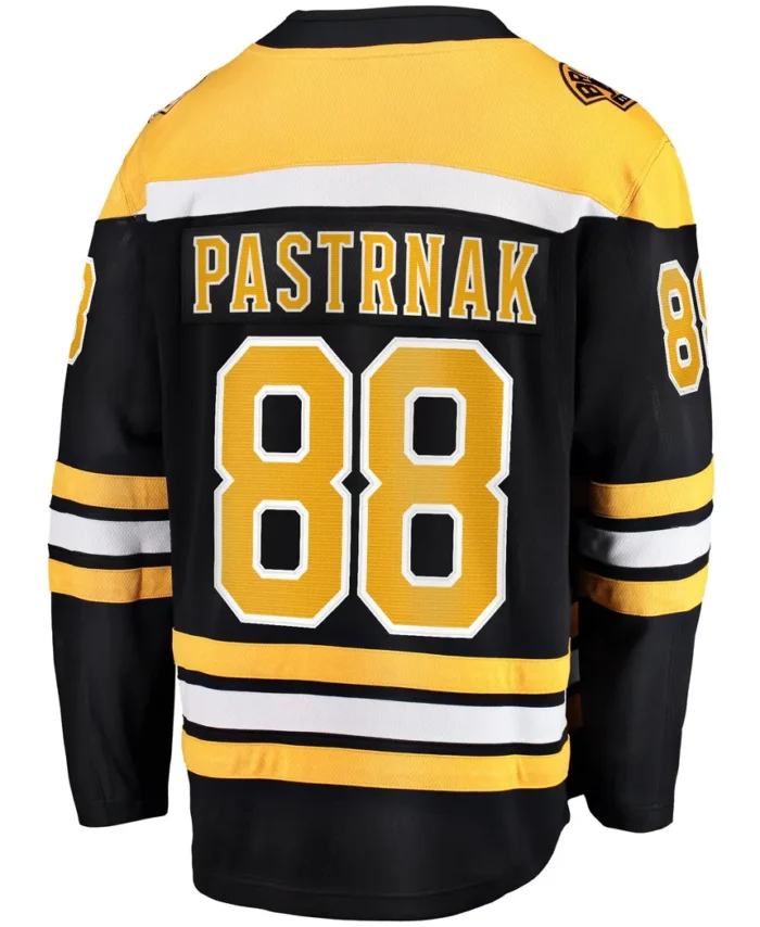 David Pastrnak Boston Bruins Fanatics Home Breakaway Jersey - Black