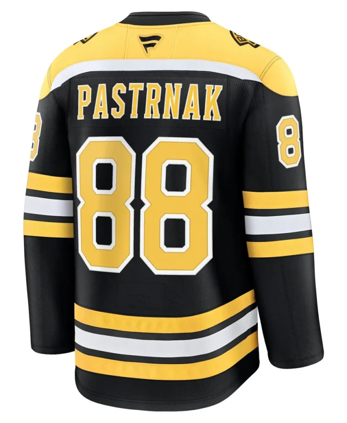 David Pastrnak Boston Bruins Fanatics Home Premium Jersey - Black