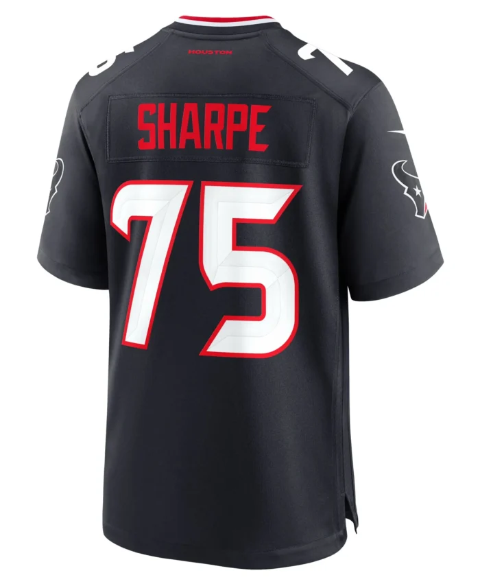 David Sharpe Houston Texans Team Game Jersey -  Navy