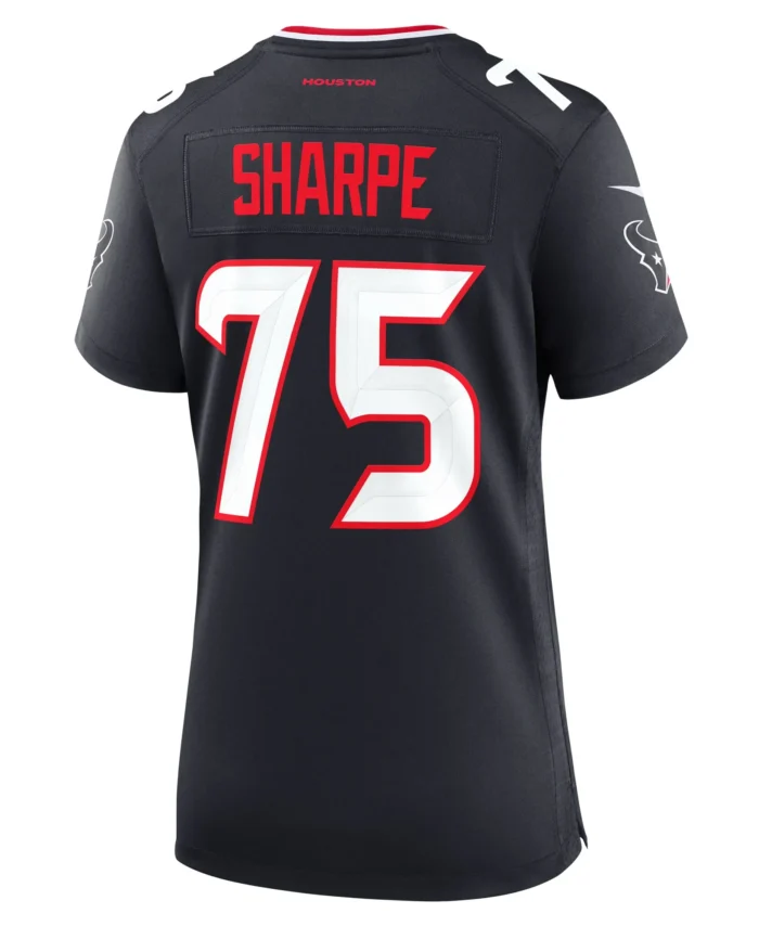 David Sharpe Houston Texans Women's Team Game Jersey -  Navy