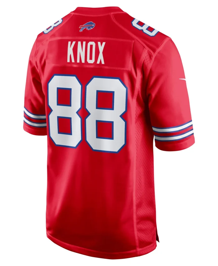 Dawson Knox Buffalo Bills Alternate Game Jersey - Red