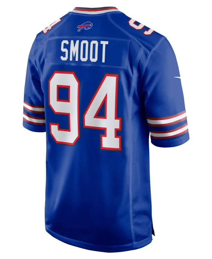 Dawuane Smoot Buffalo Bills Game Jersey -  Royal