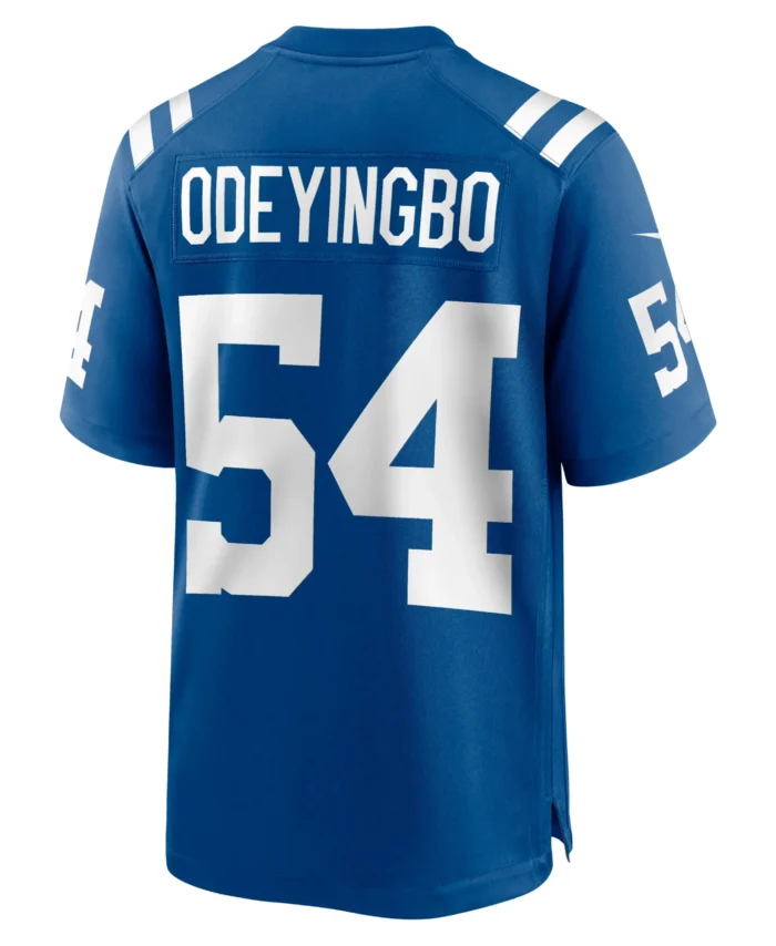 Dayo Odeyingbo Indianapolis Colts Game Jersey - Royal