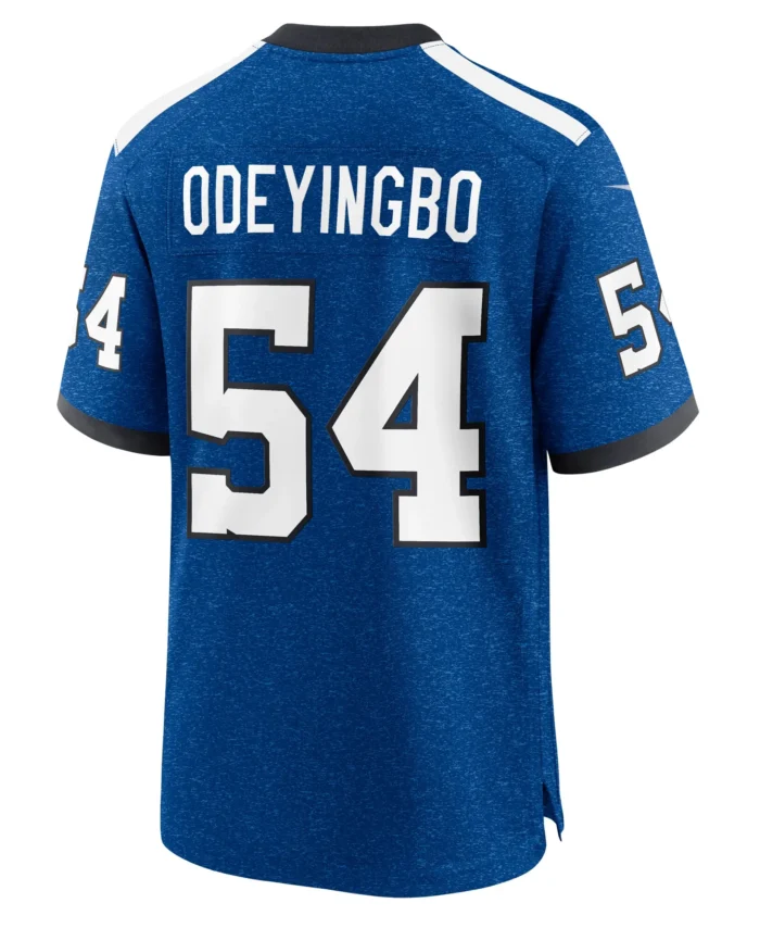 Dayo Odeyingbo Indianapolis Colts Indiana Nights Alternate Game Jersey - Royal