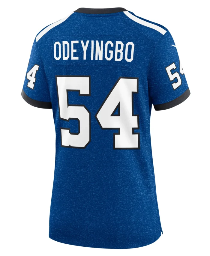 Dayo Odeyingbo Indianapolis Colts Women's Indiana Nights Alternate Game Jersey - Royal