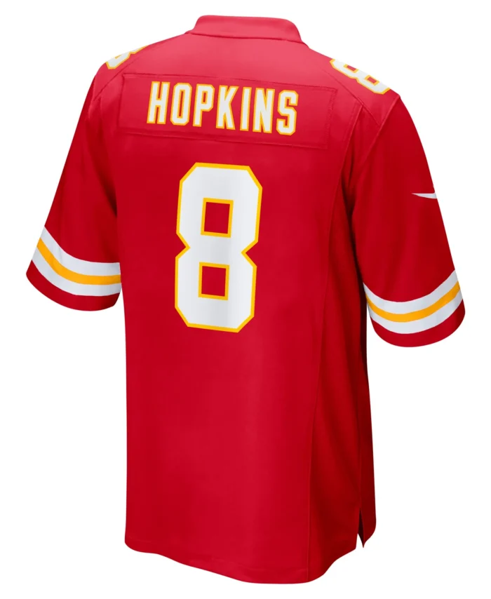 DeAndre Hopkins Kansas City Chiefs Player Game Jersey - Red