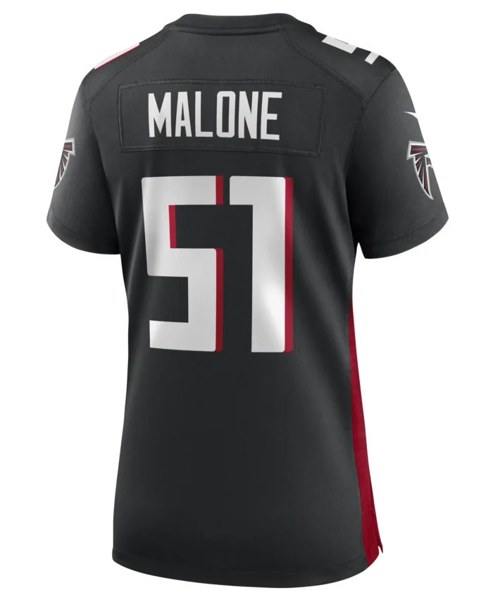 DeAngelo Malone Atlanta Falcons Women's Game Player Jersey - Black