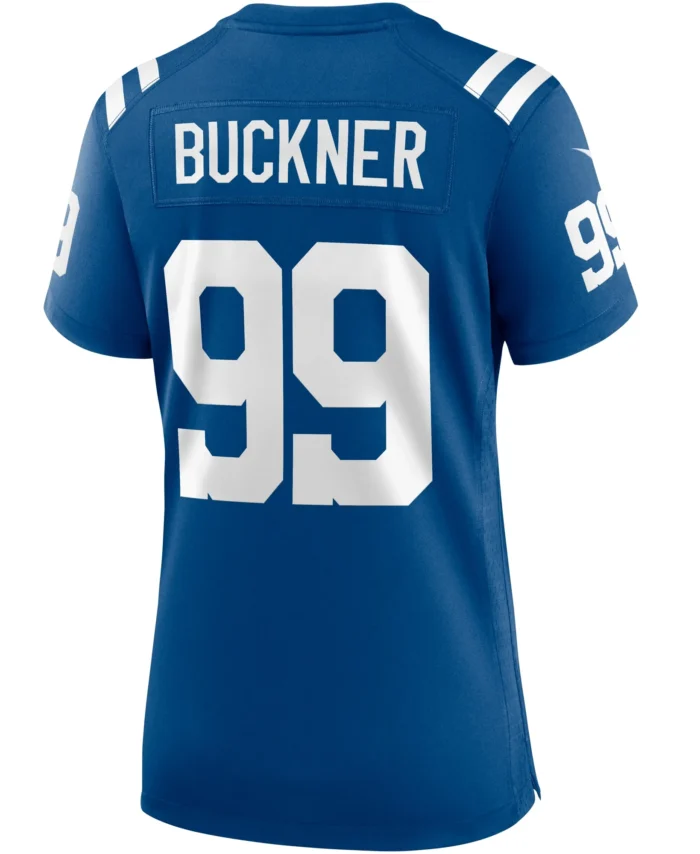 DeForest Buckner Indianapolis Colts Women's Game Player Jersey - Royal