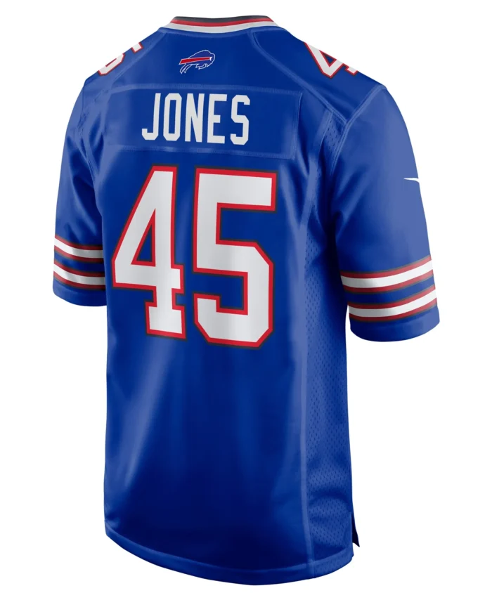 Deion Jones Buffalo Bills Game Jersey -  Royal