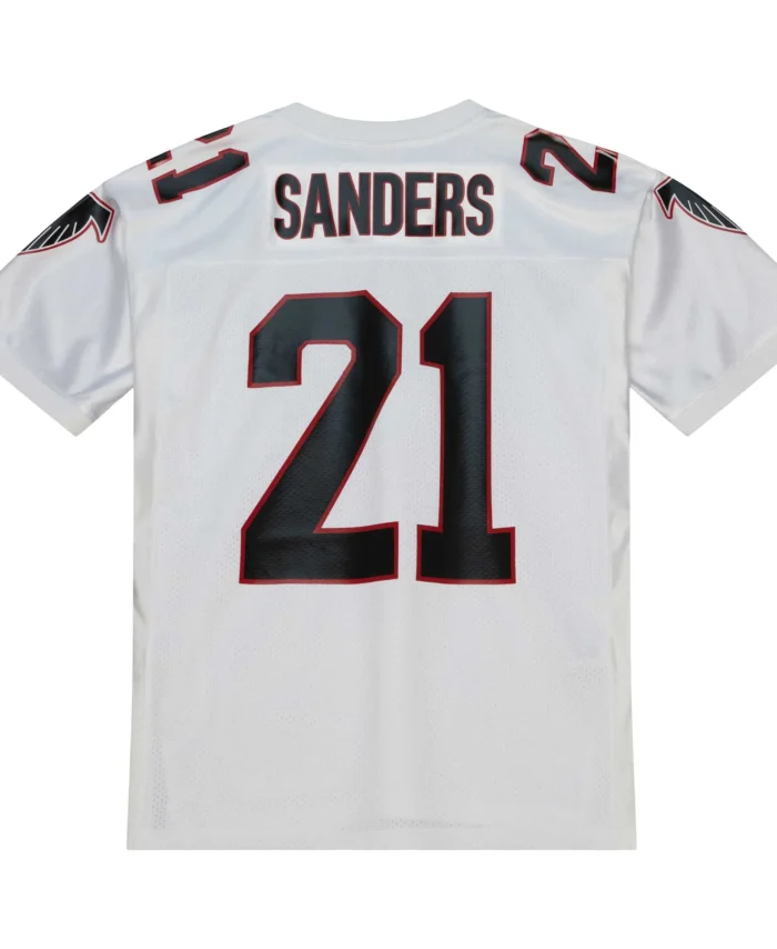 Deion Sanders Atlanta Falcons 1991 Mitchell & Ness Authentic Throwback Retired Player Jersey - White