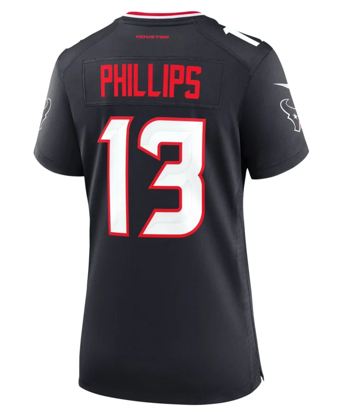 DelShawn Phillips Houston Texans Women's Team Game Jersey -  Navy