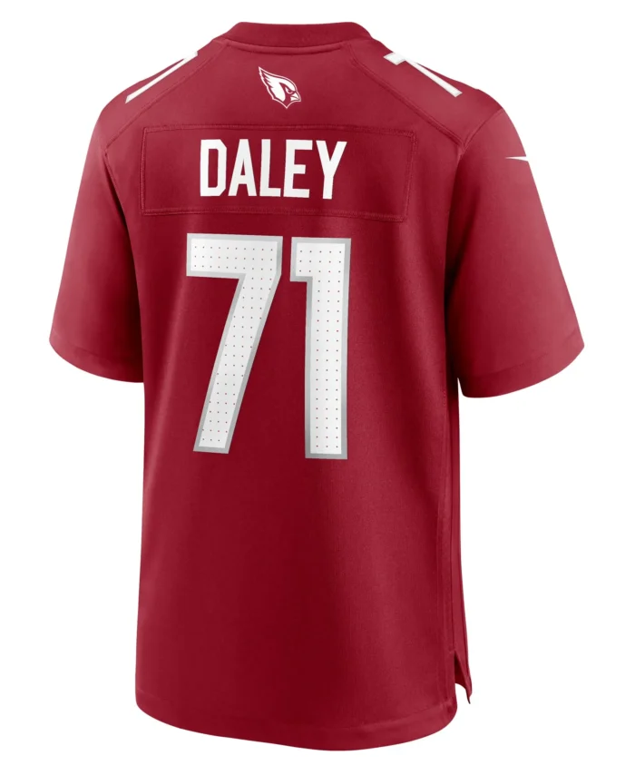 Dennis Daley Arizona Cardinals Game Player Jersey - Cardinal