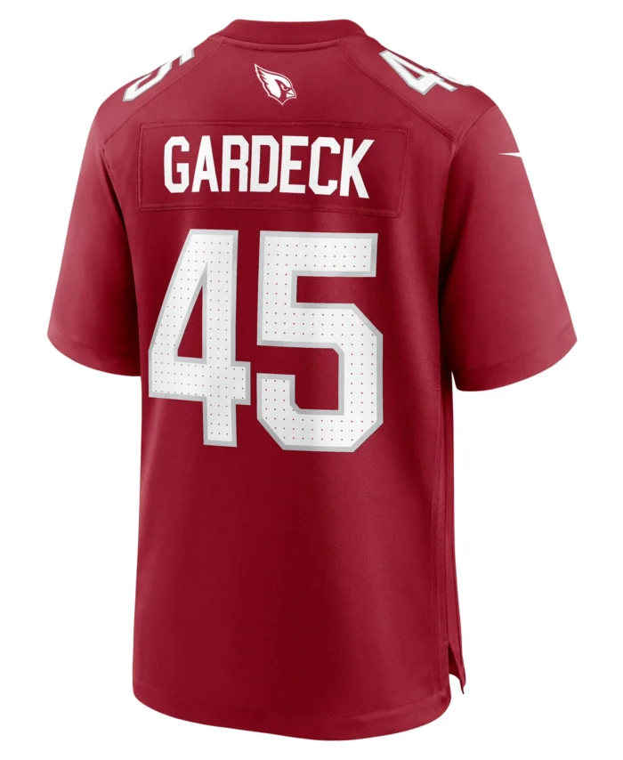 Dennis Gardeck Arizona Cardinals Team Game Jersey -  Cardinal