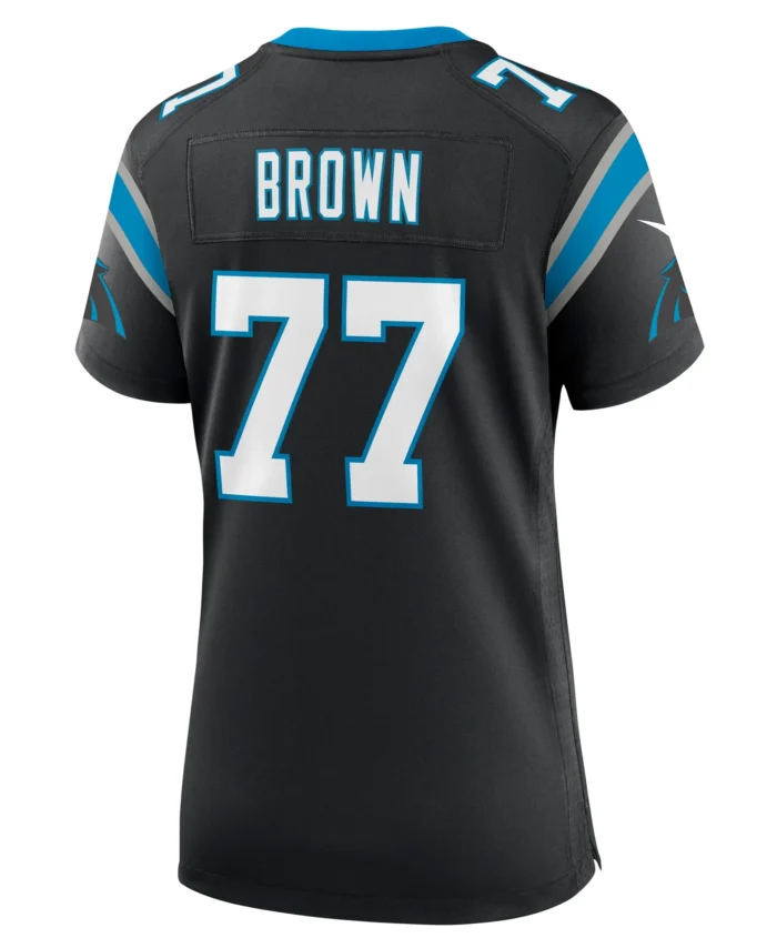 Deonte Brown Carolina Panthers Women's Team Game Jersey - Black