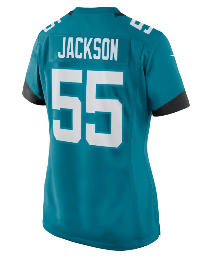 Dequan Jackson Jacksonville Jaguars Women's  Game Jersey -  Teal