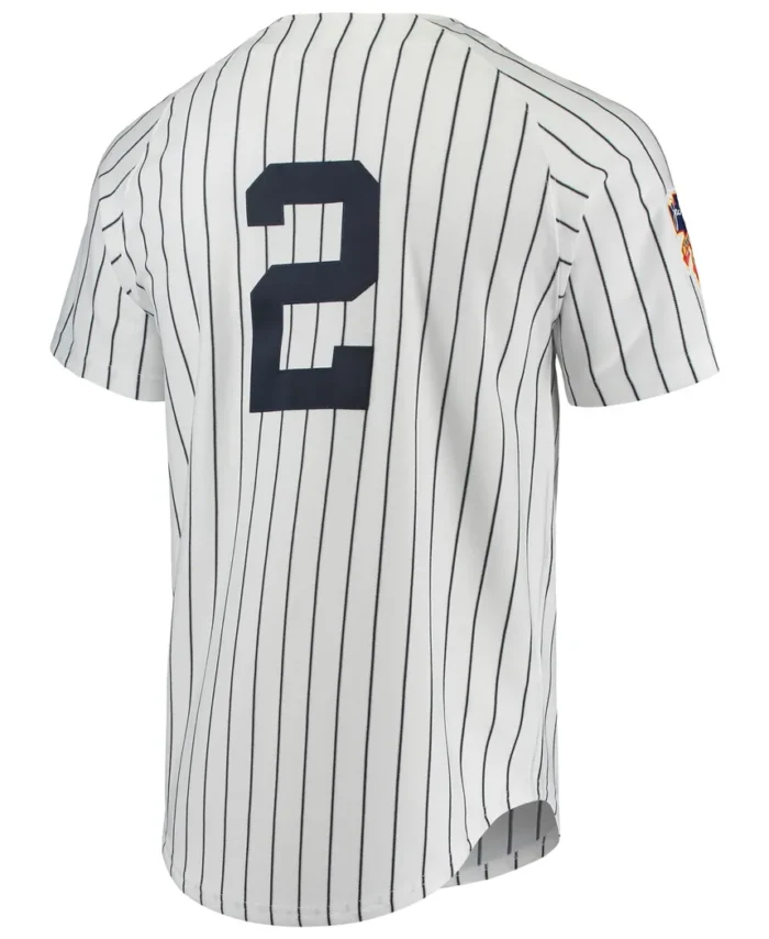 Derek Jeter New York Yankees Mitchell Ness 1997 Cooperstown Collection Authentic Jersey- White