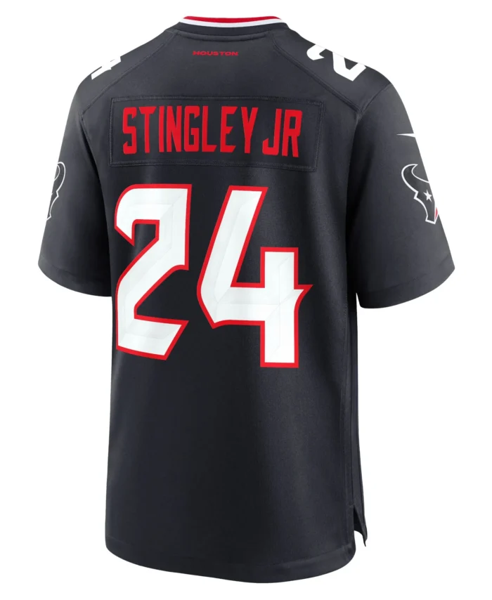 Derek Stingley Jr. Houston Texans Game Jersey - Navy