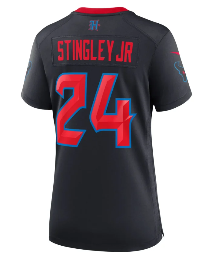 Derek Stingley Jr. Houston Texans Women's Alternate Game Jersey - Navy