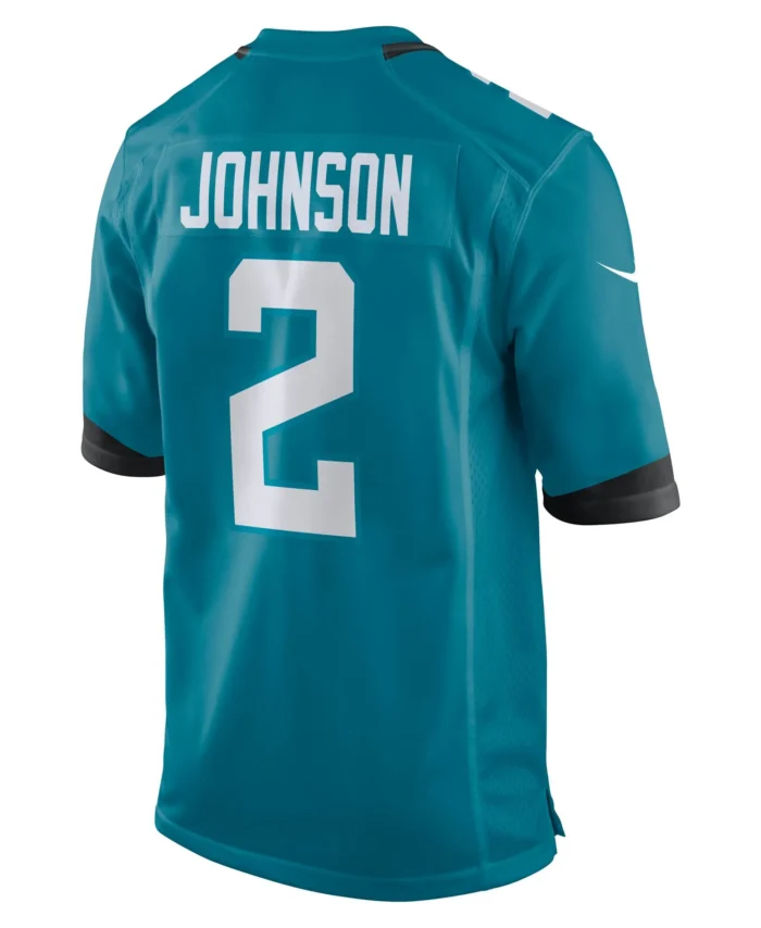 D'Ernest Johnson Jacksonville Jaguars Team Game Jersey -  Teal
