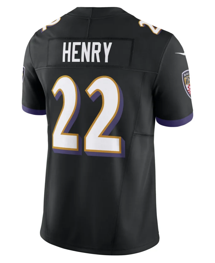 Derrick Henry Baltimore Ravens Vapor F.U.S.E. Limited Jersey - Black