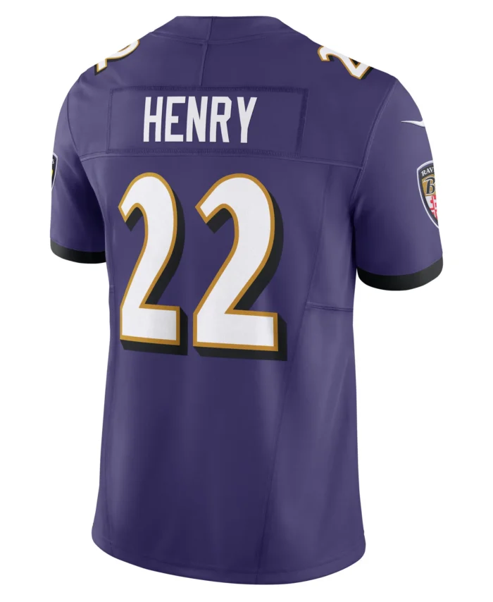 Derrick Henry Baltimore Ravens Vapor F.U.S.E. Limited Jersey - Purple