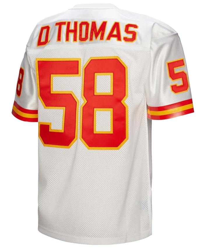 Derrick Thomas Kansas City Chiefs 1994 Mitchell & Ness Authentic Throwback Retired Player Jersey - White