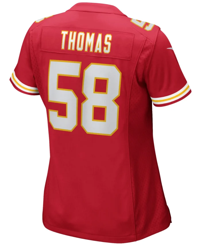Derrick Thomas Kansas City Chiefs Women's Game Retired Player Jersey - Red