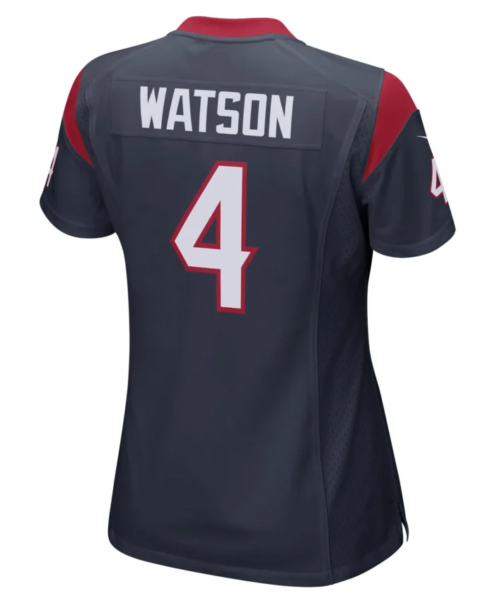Deshaun Watson Houston Texans Women's Game Player Jersey - Navy