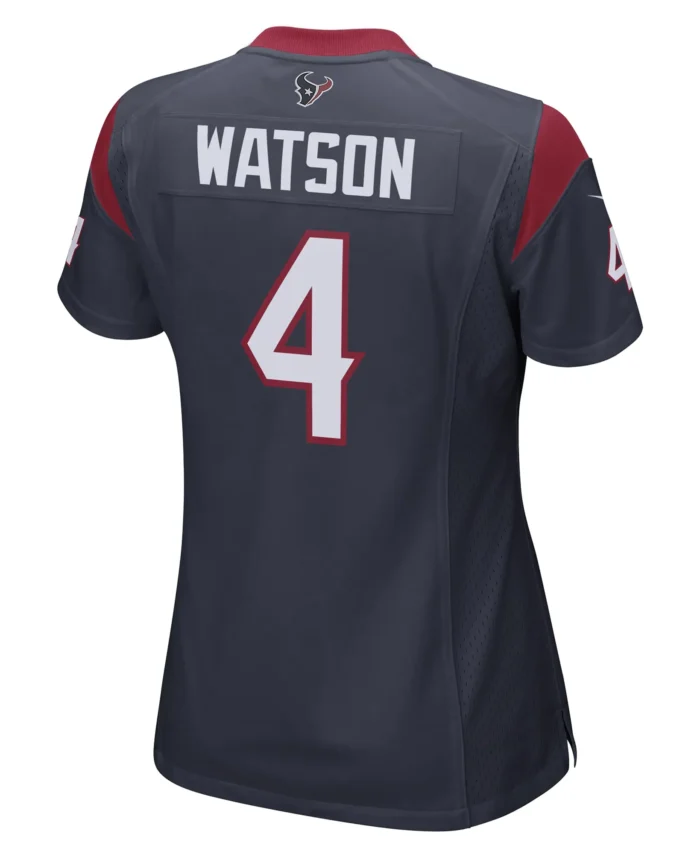 Deshaun Watson Houston Texans Women's Player Game Jersey - Navy