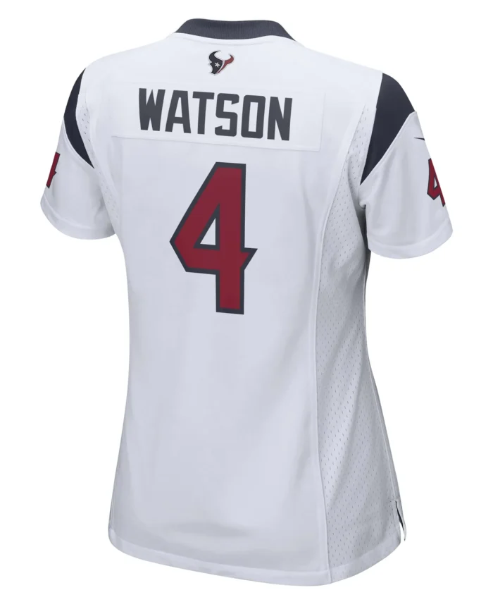 Deshaun Watson Houston Texans Women's Player Game Jersey - White