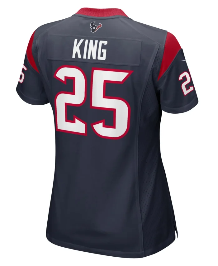 Desmond King Houston Texans Women's  Game Jersey -  Navy