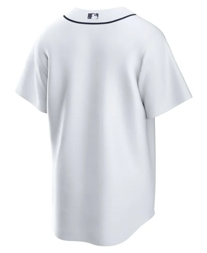 Detroit Tigers Home Blank Replica Jersey - White